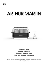 ARTHUR MARTIN AMPPD10 Instruction Manual
