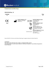 Rocket Medical R54569 Instructions For Use Manual