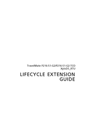 Acer TMP216-51T-G2-57WE Lifecycle Extension Manual