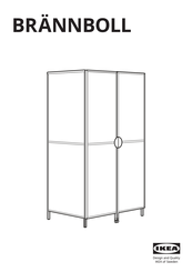 IKEA BRANNBOLL Assembly Instruction Manual