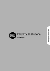 OBH Nordica Easy Fry XL Surface Instructions For Use Manual
