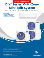 MrCool DIY-09-HP-WMAH-230D25-O Installation & Owner's Manual