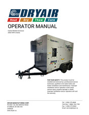 DryAIR 2000 HHP-E 0838-002 C01 Operator's Manual