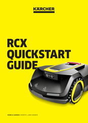 Kärcher RCX Quick Start Manual