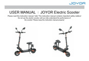 Joyor S8E User Manual