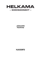 HELKAMA HJA359FD User Manual