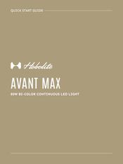AEC Hobolite AVANT Quick Start Manual
