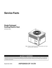 Trane A5PA3042A1000A Service Facts