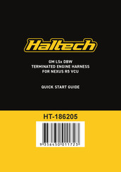 Haltech HT-186205 Quick Start Manual
