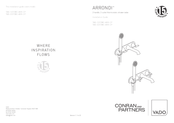VADO Conran and Partners Arrondi TAB-223T/WO-ARR-CP Installation Manual