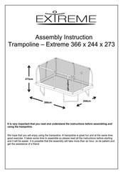 Extreme Networks 366x244x273 Assembly Instructions Manual