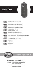 Aqua Nova NSK-200 Instruction Manual