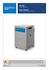 Donaldson BOFA AD 350 User Manual
