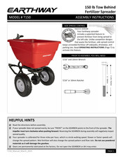 Earthway T150 Assembly Instructions Manual