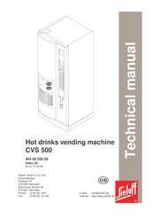 Sielaff CVS 500 Technical Manual