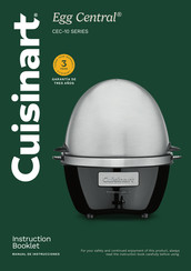 Cuisinart Egg Central CEC-10 Instruction Booklet