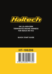 Haltech HT-186206 Quick Start Manual
