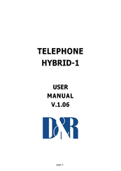 D&R HYBRID-1 User Manual