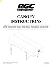 RGC 3609504 Instructions Manual