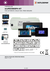 Plum ecoMAX860P4-KT Installation And Operating Manual