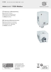 S+S Regeltechnik PREMASGARD 11D9-Modbus Operating And Mounting Instructions Manual