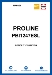 Proline PBI1247ESL Manual