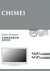 Chimei TL-42X7000D User Manual