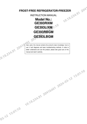 General GE393LBGM Instruction Manual