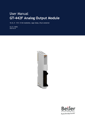 Beijer Electronics GT-442F User Manual