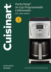 Cuisinart PerfecTemp DCC-3500 Series Instruction Booklet