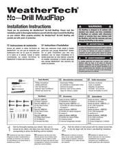 Weathertech No-Drill MudFlap Installation Instructions