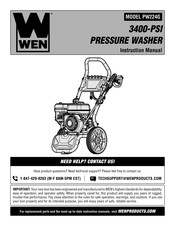 Wen PW224G Instruction Manual
