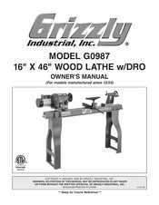 Grizzly G0987 Owner's Manual