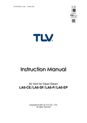 TLV LA6-EP Instruction Manual