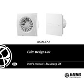 BLAUBERG Ventilatoren Calm Design 100 User Manual