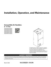 American Standard A5AC4036A1 Installation, Operation And Maintenance Manual