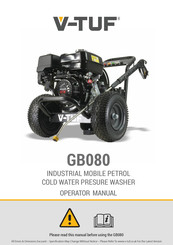 V-TUF GB080 Operator's Manual