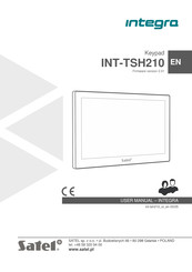 Satel INT-TSH210 User Manual