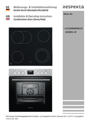Respekta 15120000000319 Installation & Operating Instructions Manual