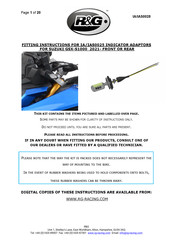 R&G IA/IAS0025 Fitting Instructions Manual