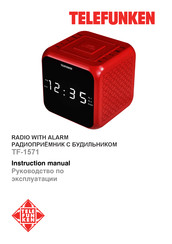 Telefunken TF-1571 Instruction Manual