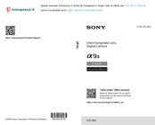 Sony ILCE-9M2 Instruction Manual
