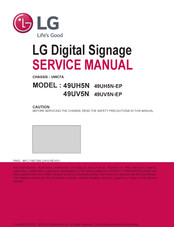 LG 49UV5N-EP Service Manual