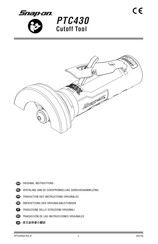 Snap-On PTC430 Original Instructions Manual