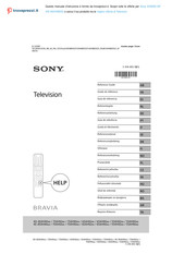 Sony Bravia KE-55XH90 Series Reference Manual