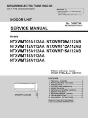 Mitsubishi Electric TRANE NTXWMT12A112AB Service Manual