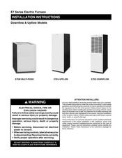 Nortek E7ED Installation Instructions Manual
