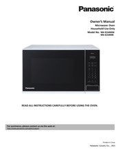 Panasonic NN-SC64MW Owner's Manual