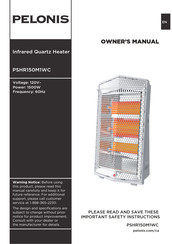 Pelonis PSHR150M1WC Owner's Manual