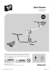 TP Toys Spiro Seesaw TP107 Instructions For Assembly, Maintenance And Safe Use